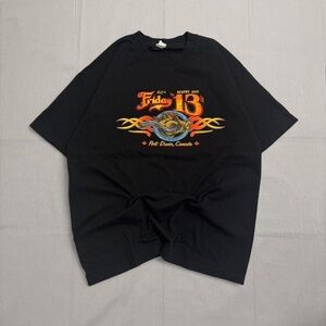 Y2K 2010 Alstyle graphic biker tee